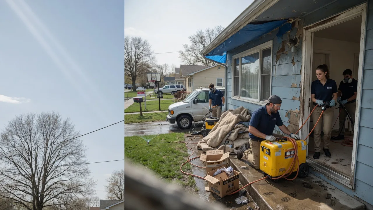 Basement Flood Cleanup in Donaldson, AR near me